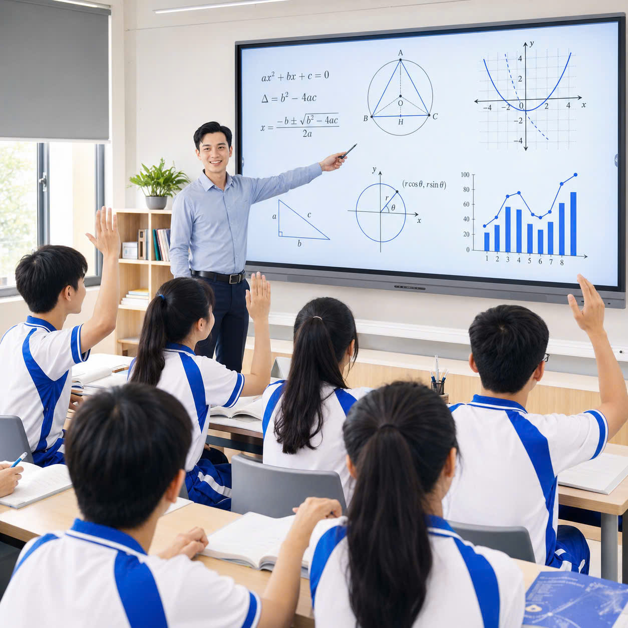 Lớp học tại Cơ sở AEON Tân Phú – Hệ Thống Giáo Dục Á Đông